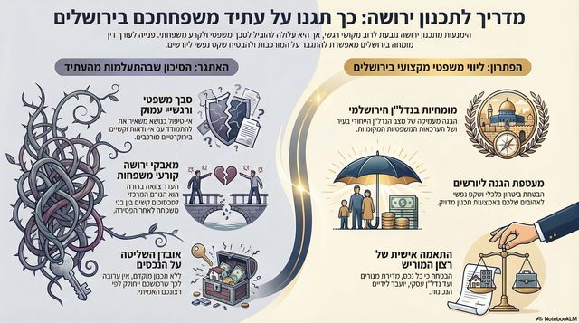 עורך דין צוואות בירושלים